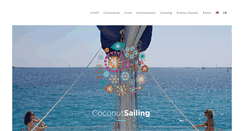 Desktop Screenshot of coconutsailing.com